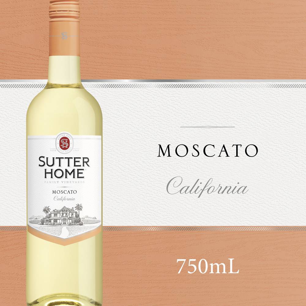 Sutter Home Moscato White Wine (750 ml)