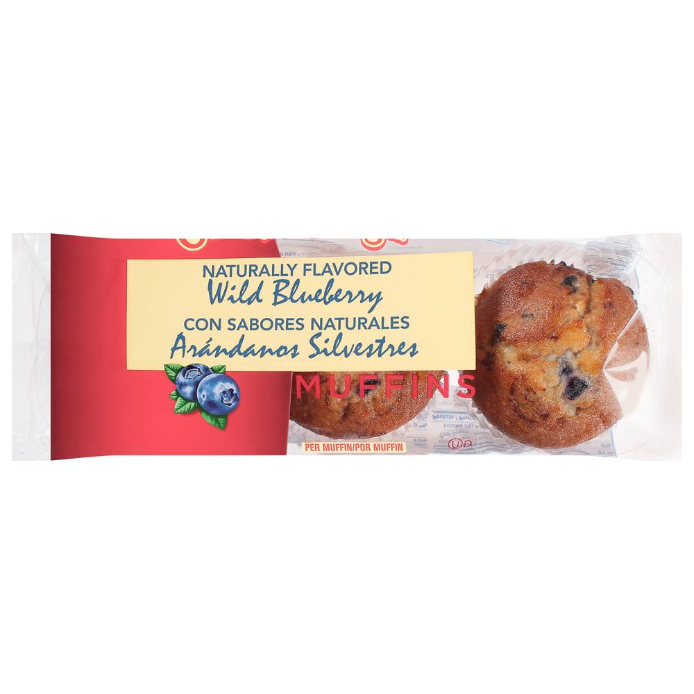 Otis Spunkmeyer Blueberry Tray Pack Muffins (3 ct, 4 oz)