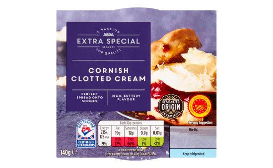 Asda Extra Special Cornish Clotted Cream 140g