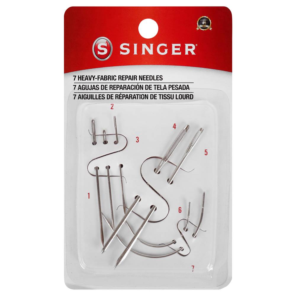 Singer Heavy-Duty Repair Needles (7 ct)