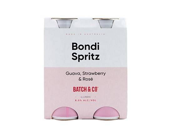 Batch & Co Bondi Spritz Can 4x250mL