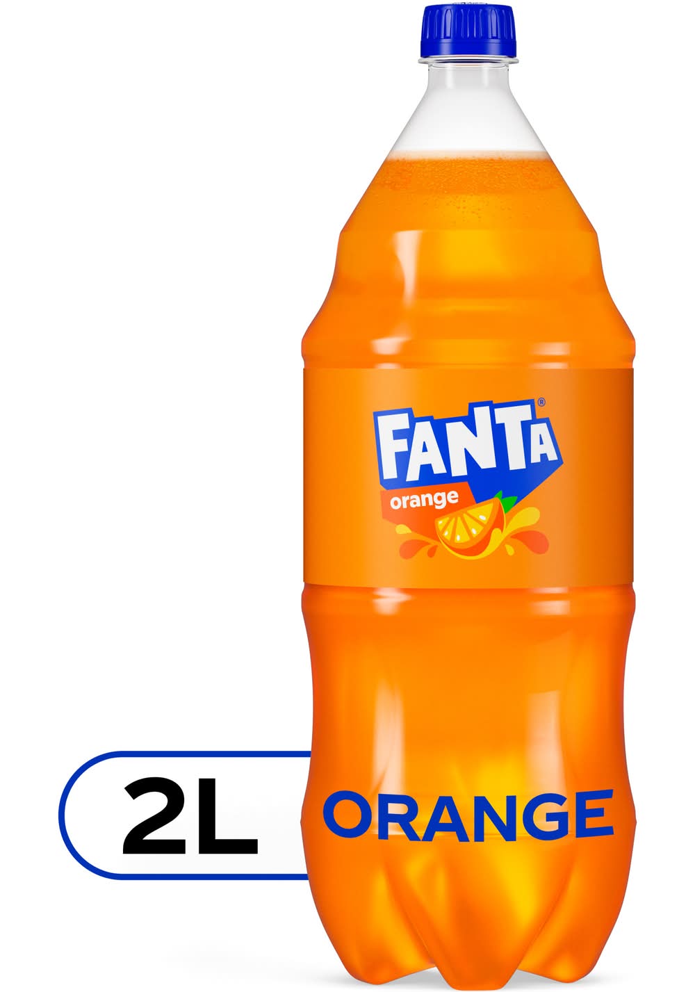 Fanta Flavoured Soda, Orange (2 L)