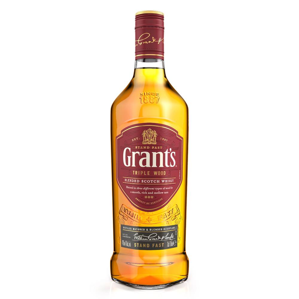 Grant's - Triple wood whisky écossais mélangé (700 ml)