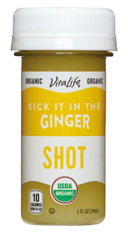 VitaLife Organic Shot, Kick It In The Ginger (2 fl oz)