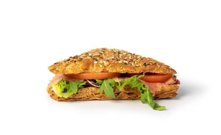 Trisandwich salmón