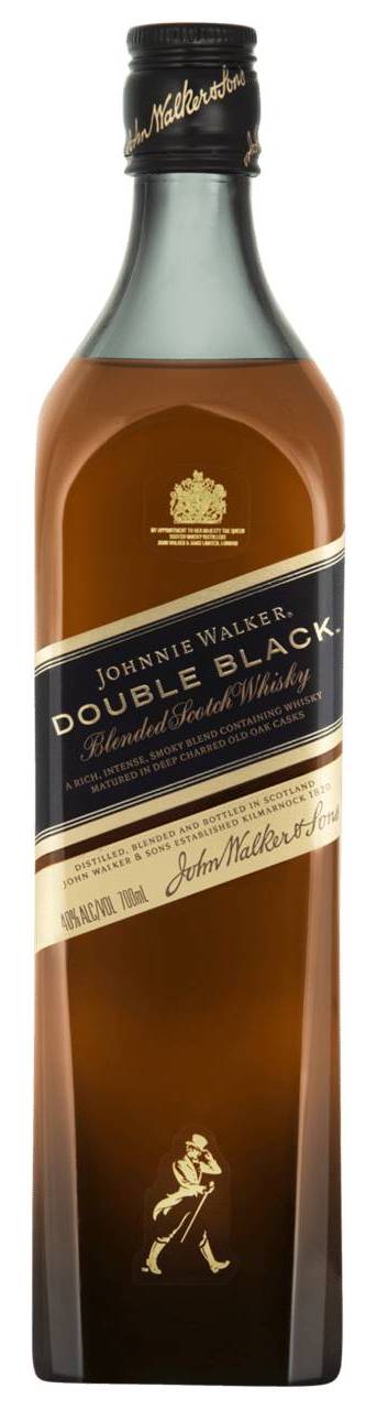 Johnnie Walker Double Black Blended Scotch Whisky 700mL
