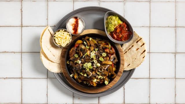 Las Iguanas Fajitas - Mushroom (V)