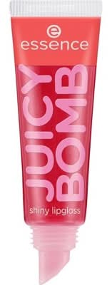 Essence Juicy Bomb Shiny Lipgloss, 104 Poppin' Pomegranate (0.33 fl oz)