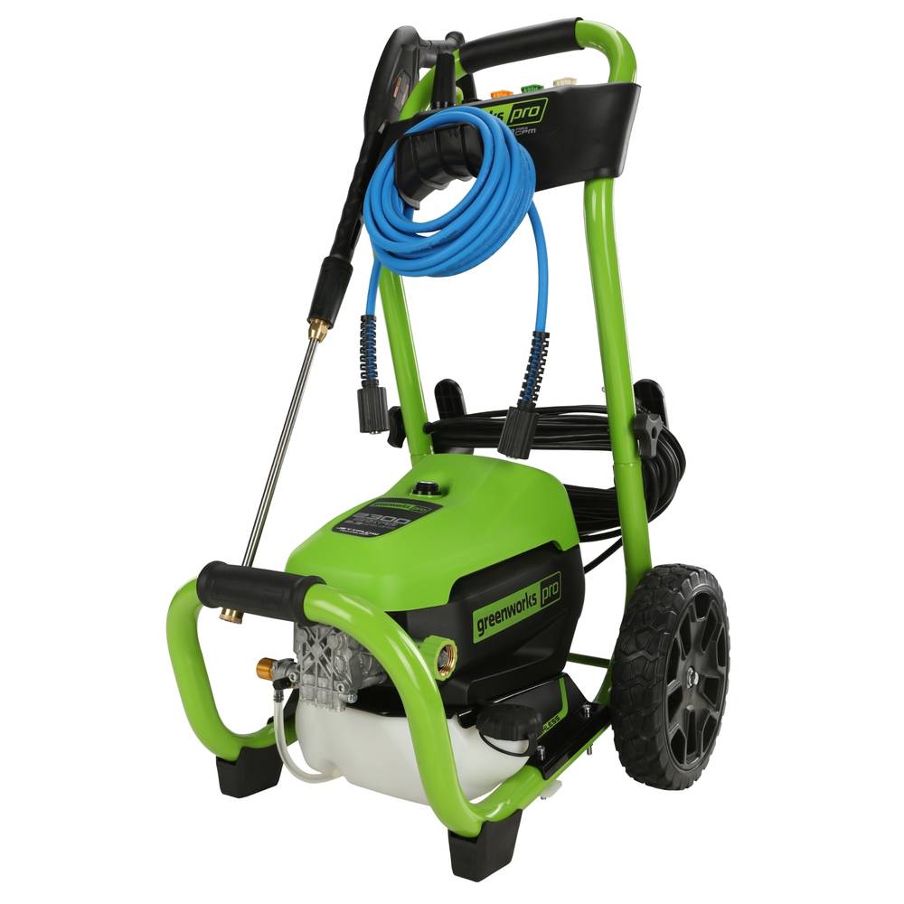 Greenworks Pro 2300 PSI 1.2-GPM Cold Water Electric Pressure Washer with 5 Spray Tips | GPW2301