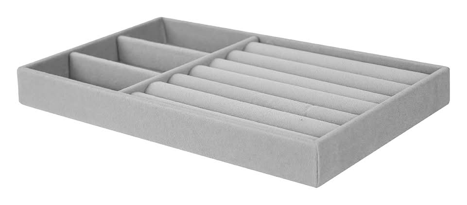 Miniso · Organizador para joyas gris (600 g)