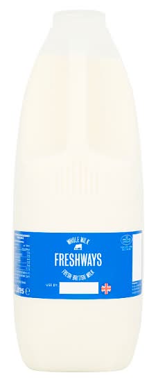 Freshways Whole Milk (2L)