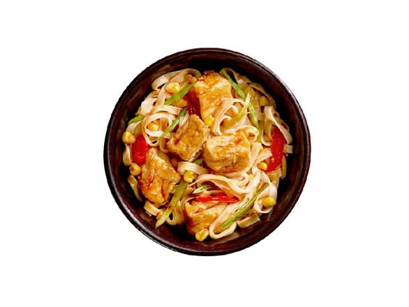 kids yasai yaki soba | rice noodles (vg)