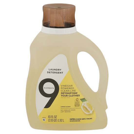 9 Elements Lemon Scent Laundry Detergent
