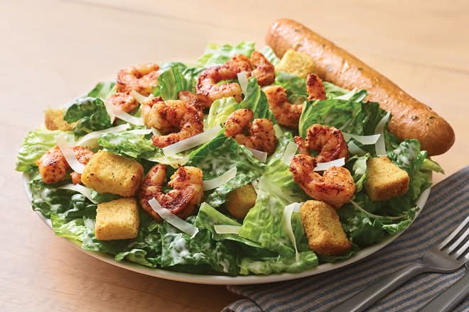 Blackened Shrimp Caesar