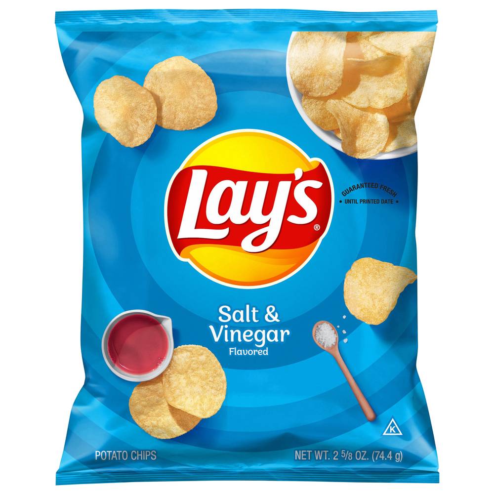 Lay's Potato Chips, Salt-Vinegar (2.62 oz)