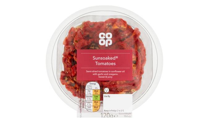 Co-op Sunsoaked Tomatoes 120g