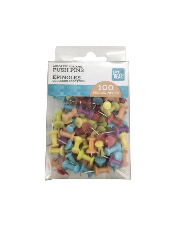 Pen+Gear Punaises aux couleurs assorties Delivery Near Me Order