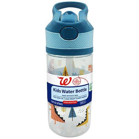 Complete Home Kids Push Button Water Bottle