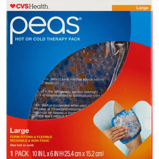 CVS Health Peas Hot or Cold Therapy Pack, Large