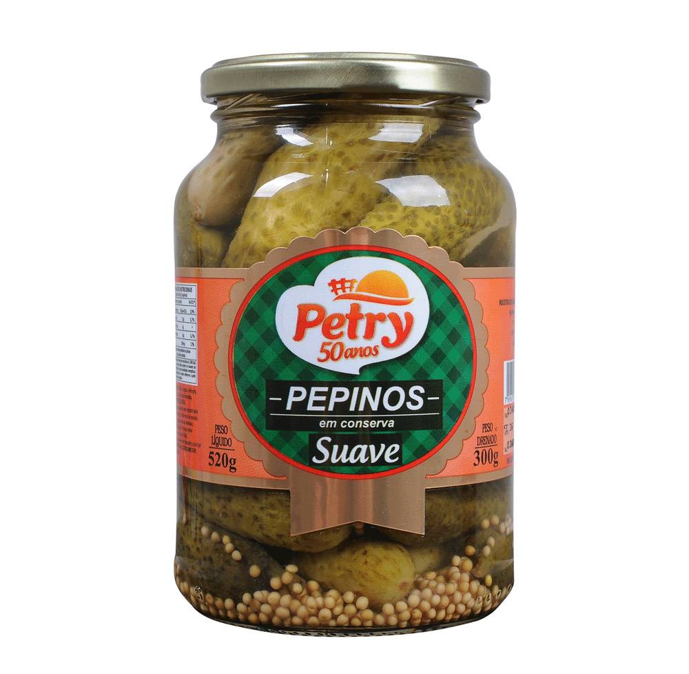 Petry pepino em conserva (300g)