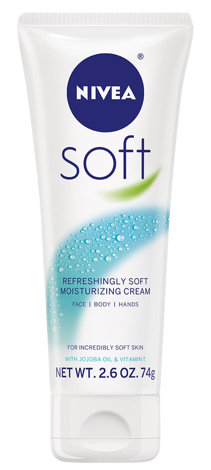 Nivea Soft Cream, Refreshingly Soft Moisturizing Cream, Tube (cvs alt upc) (2.6 oz)