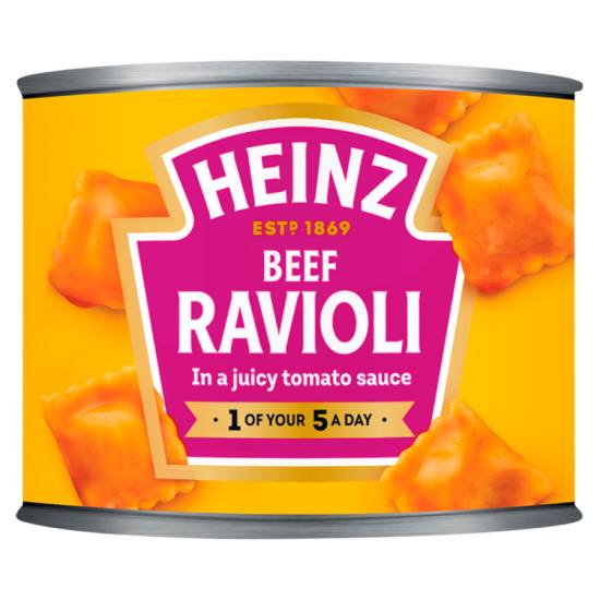 Heinz Beef Ravioli in a Rich Tomato Sauce 200g