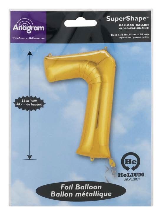 Anagram Supershape Foil Balloon, 7