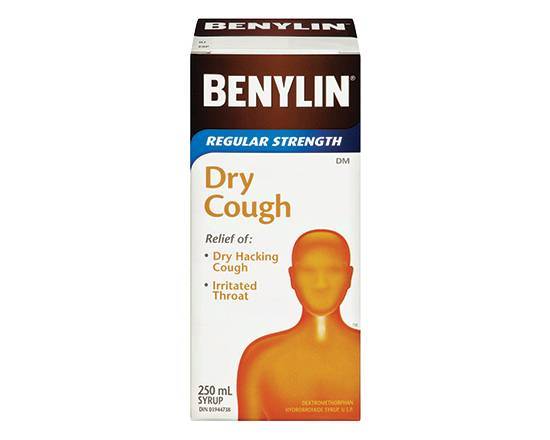 BENYLIN DRY COUGH SYRUP EXTRA STRENGTH 250 ML
