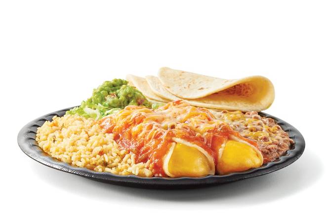 2 Enchilada Plate