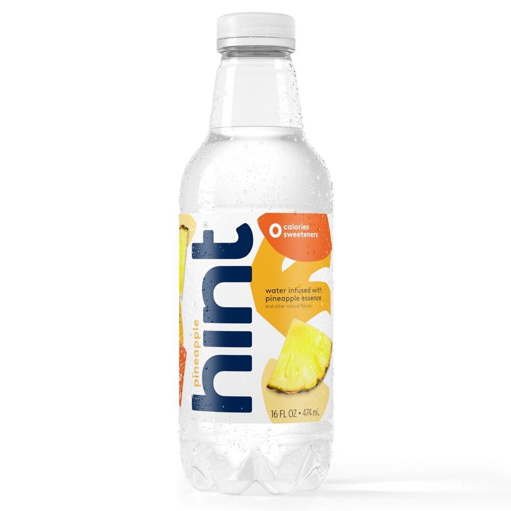 Hint Water, Pineapple, 16 Oz