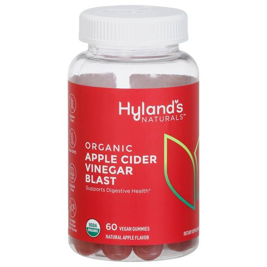Hyland's Naturals Organic Apple Cider Vinegar Blast Gummies (60 ct)