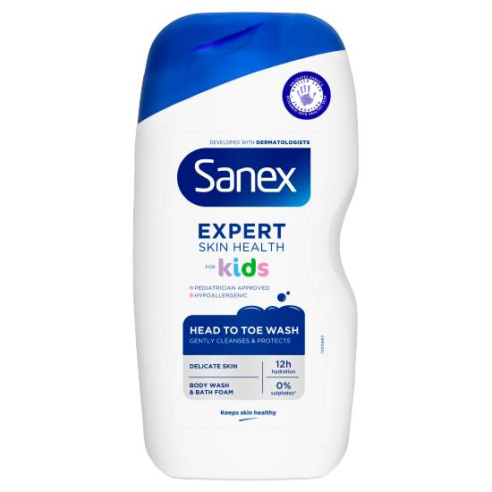 Sanex Expert Skin Health Head To Toe Body Wash For Kids