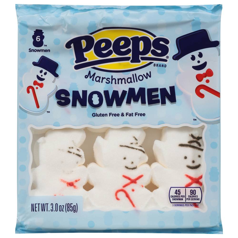 Peeps Snowmen Marshmallow (3 oz)