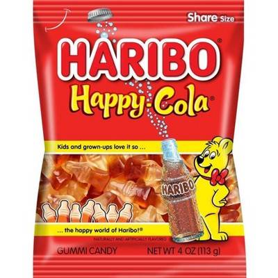 Haribo Happy-Cola Original Gummi Candies (4 oz)