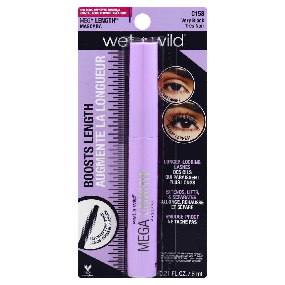 Wet N Wild Mega Length Mascara C158 (black)