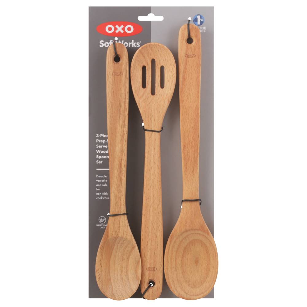 OXO Wooden Spoon Set (3 ct)