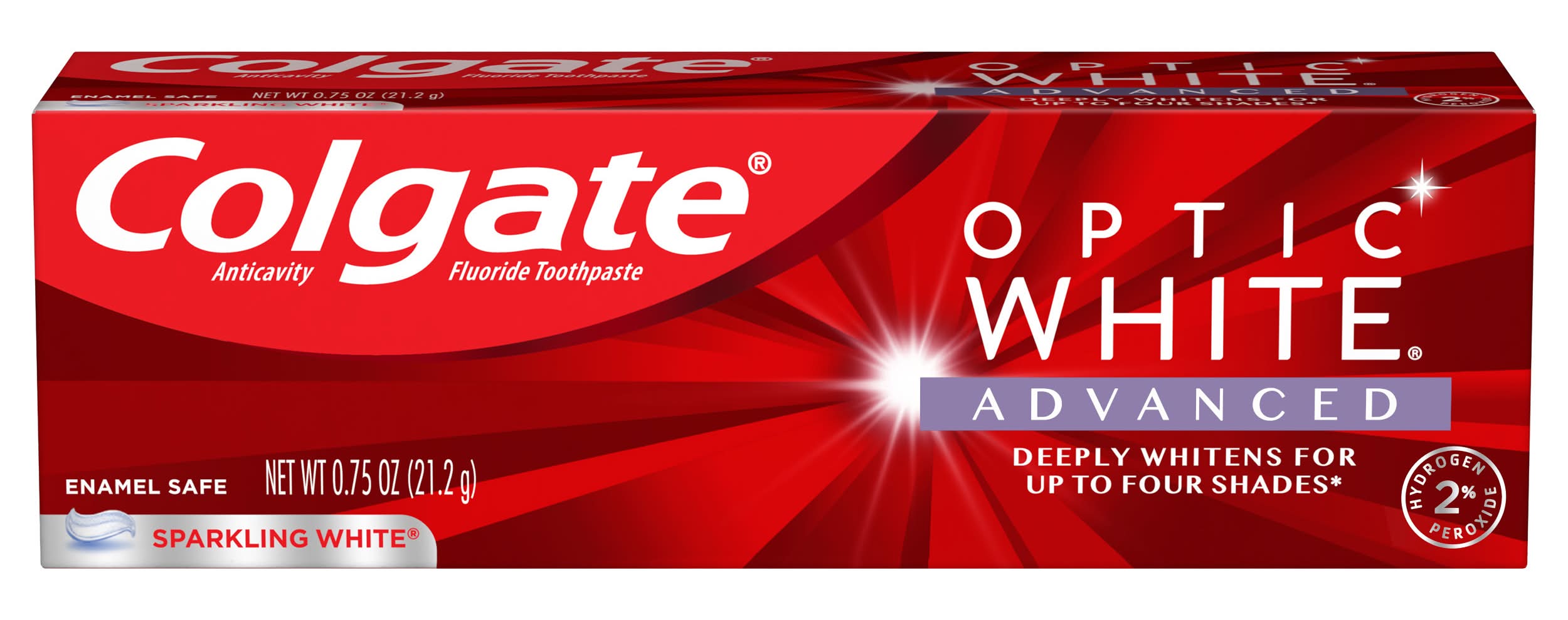 Colgate Optic White Advanced Toothpaste (0.75 oz)