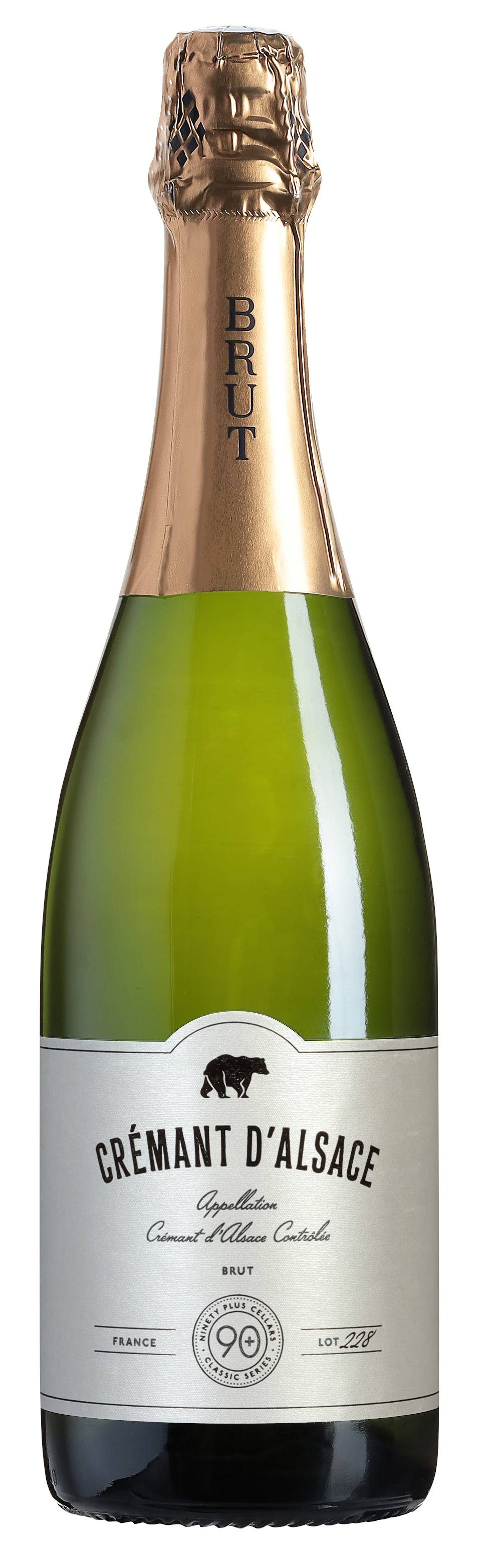 90+ Cellars France Lot 228 Cremant D'alsace Wine (750 ml)