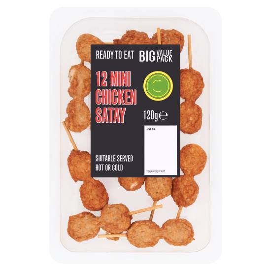 Unbranded Chicken Satay Big Value Pack