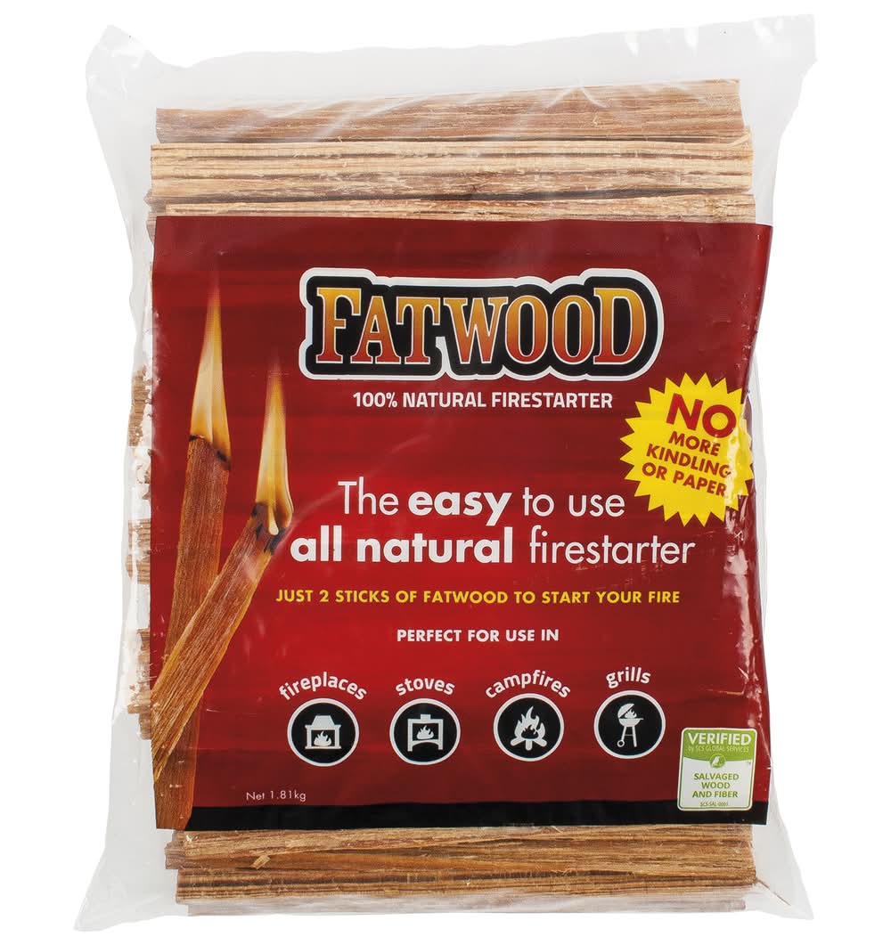 Fatwood All Natural Fire Ignition Firelighter