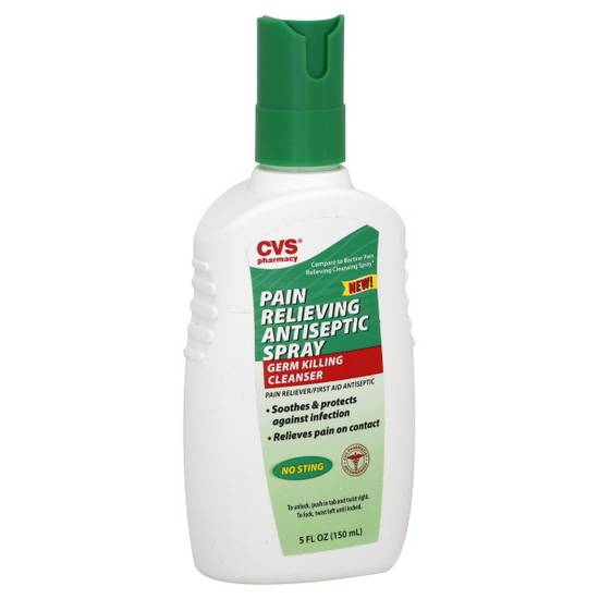 Cvs Pain Relieving Antiseptic Spray