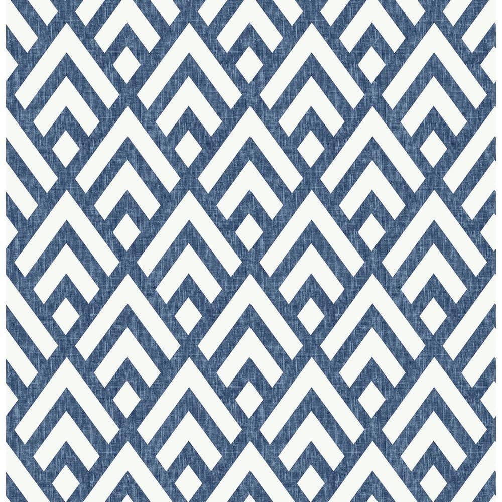 Nuwallpaper Indigo Vinyl Peel & Stick Washable Wallpaper Roll (Covers 30.75 Sq. Ft.)