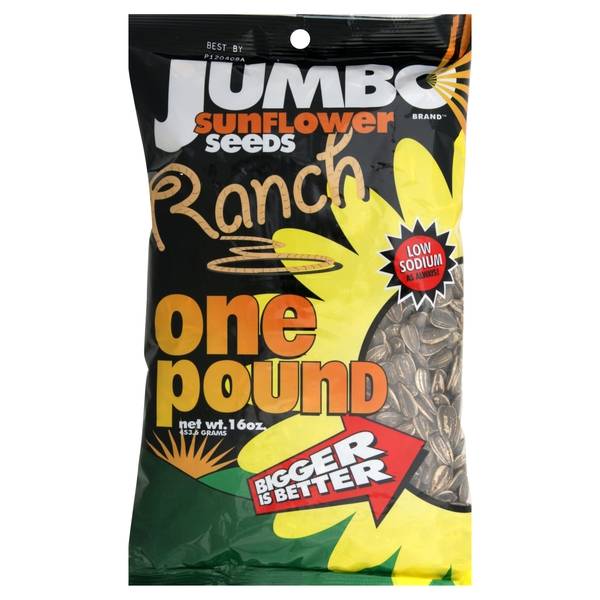 Jumbo Sunflower Seeds Ranch (16 oz)