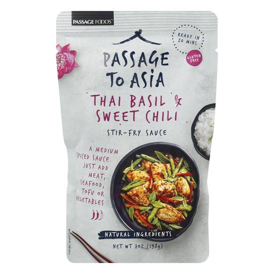 Passage To Asia Thai Basil & Sweet Chili Stir-Fry Sauce