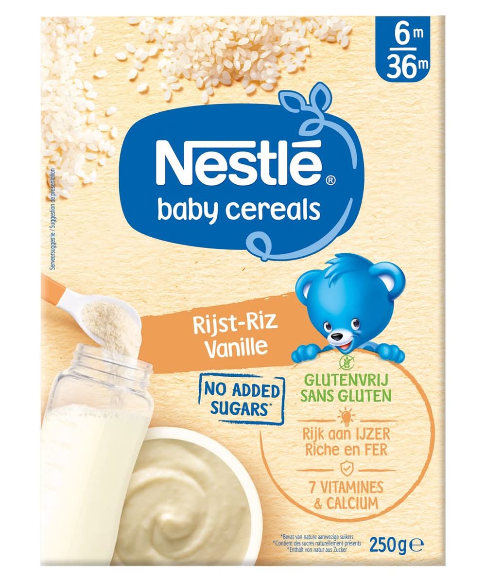 Baby Cereals Riz Vanille dès 6 mois 250g