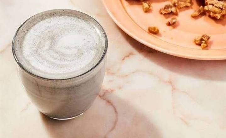 black sesame latte