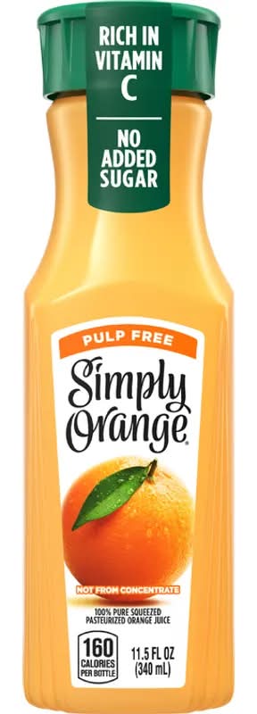 Simply Juice Orange Pulp Free