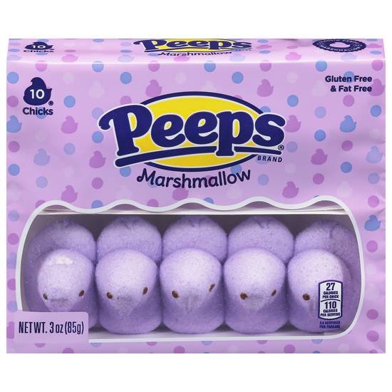 Peeps Gluten & Fat Free Lavender Marshmallow Chicks