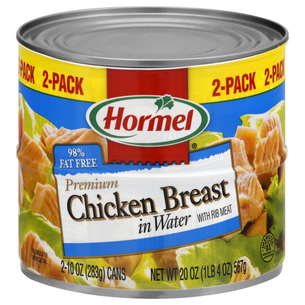 Hormel Chicken Breast in Water With Rib Meat Premium (2 ct)