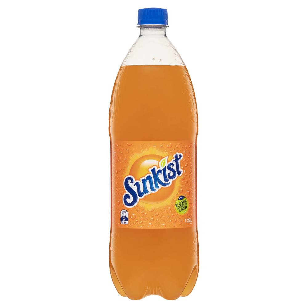Sunkist Soft Drink, Orange (1.25L)